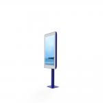 Multi Media Touch Screen Information Kiosk Compact Android Operation System