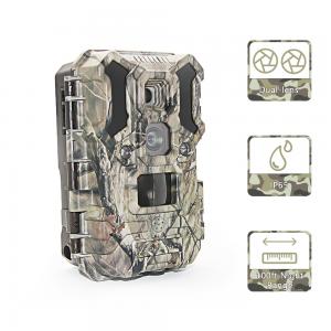  14 CMOS Infrared Trail Camera 30MP Infrared Motion Detector Camera Dual Lens Manufactures