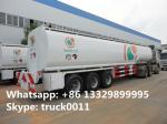 brand new carbon steel 55000L fuel trailer for sale, factory sale best price CLW