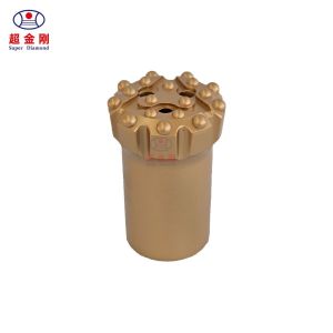 Forging Process T51 102mm Button Bit DTH Bit Threaded Drill Bit for Durable and