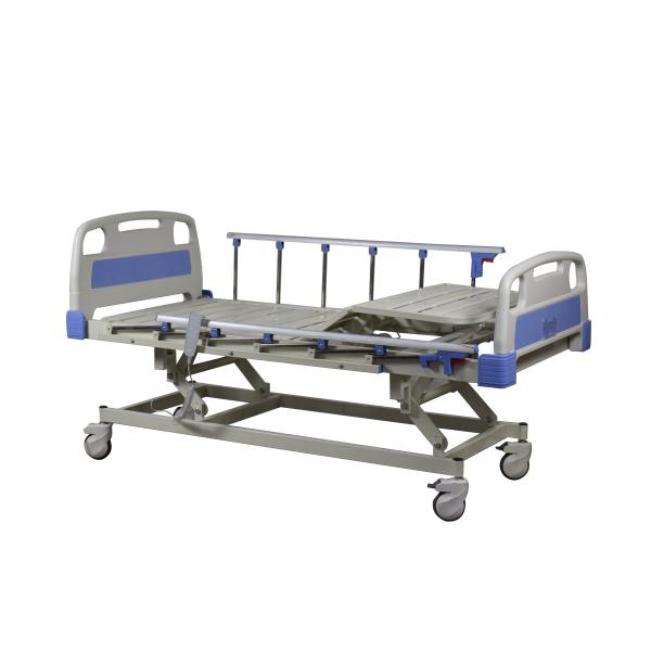 Comfortable High Low Antibacterial 3 Function Hospital Bed