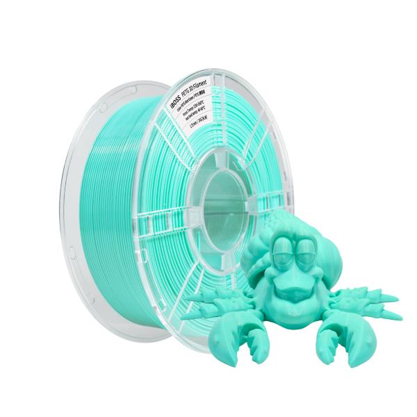  3D Printer Filament 1.75 PETG Mint Green 1kg Toughness Enhanced Customized Request Manufactures