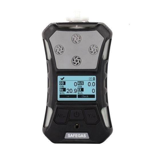 Quality Portable CO2 and O2 Gas Detector Alarm Function IP67 with Back Clip Easy to Carry for sale