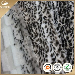 100% Polyester Knitted PV Plush Fabric with Yarn Count as Per Your Request