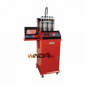 China Automatic Returning Fuel Injector Cleaner Machine Pressure 0-6.0kg / Cm2 , Fuel Injector Tester Tool on sale