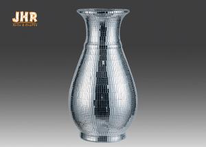  Mosaic Glass Fiber Glass Table Vases Flower Pots Plant Pots Home Decor Manufactures