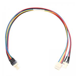  JST JH 2.5mm 4 Pin Molex 4 Wire Fan Y Cable Assembly lvds 4 pin connector cable Manufactures