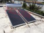 Hybrid Flat Plate Solar Water Heater , Solar Thermal Heating System Aluminum