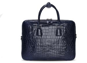  Dongguan factory wholesale genuine crocodile leather business briefcase man handbag Manufactures