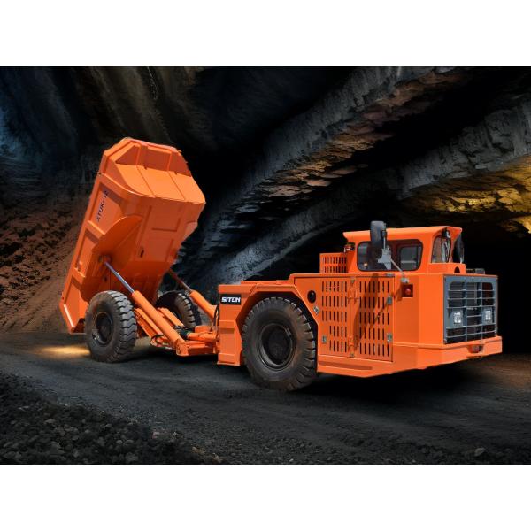 Gold Mine Usage Mining Underground Dump Truck 12 Tons Rated Loading
