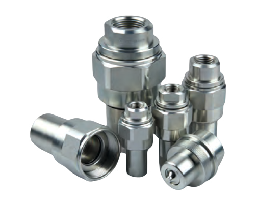 KZE-BA Thread Locked Type Hydraulic Quick Coupling For Agriculture Machine