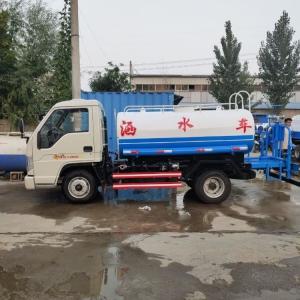 China Used Dongfeng 5cbm M3 Water Tanker Sprinkler Truck 5Ton Used Spray Truck on sale