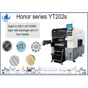Panel light SMT picking and place machine with 80000cph and R&D software