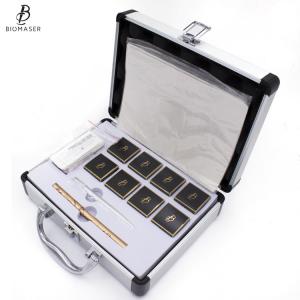 China Biomaser 3D Microblading Eyebrow Pigment Permanent Makeup Kit With Manual Tattoo Machine on sale