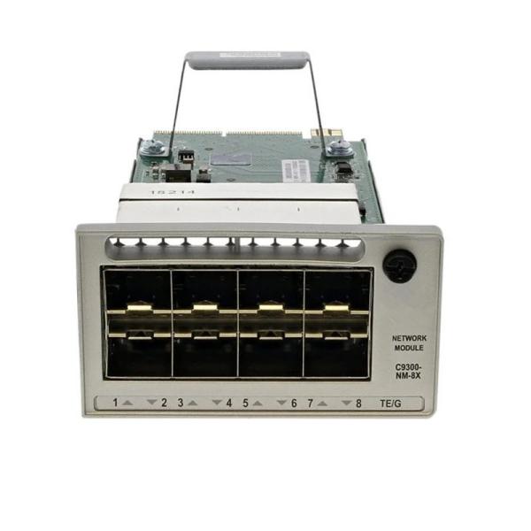 Quality Catalyst 9300 Series 8 Port 10 Gigabit Cisco Network Module C9300-NM-8X For Scalable Networks for sale