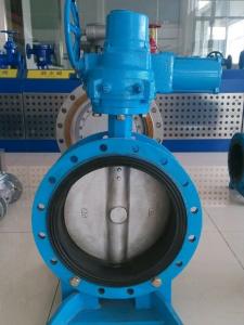  Double-Eccentric Sealing ANSI Flanged Butterfly Valve for Industrial Applications Manufactures