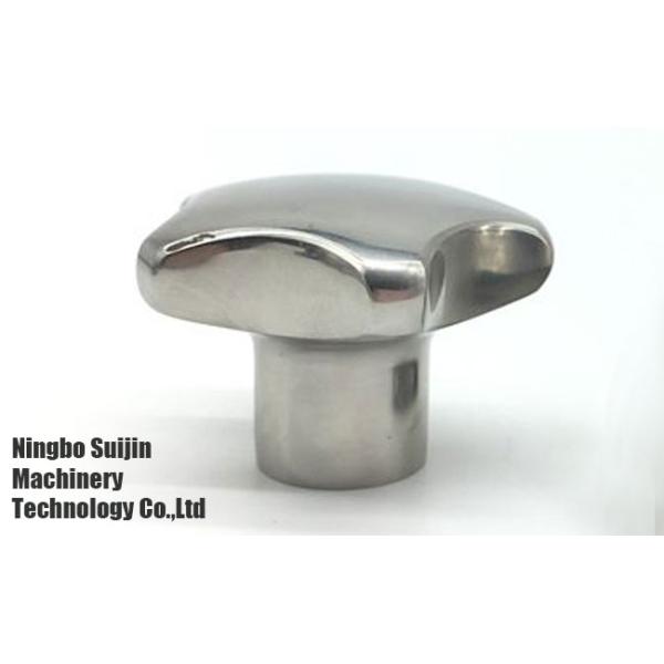 Five Pointed Star Hand Knobs 1.4308 Stainless Steel Precision Casting