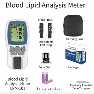 Multiple Functions 500 Records Lipid Meter LPM-102 With Wide Application Range