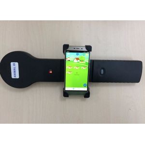  Handheld Ear Tag Reader With Mobile Phone APP , Rfid Chip Reader CE Listed Manufactures
