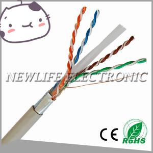  High Quality 24AWG FTP CAT6 Copper Cable Past Fuke Test Manufactures
