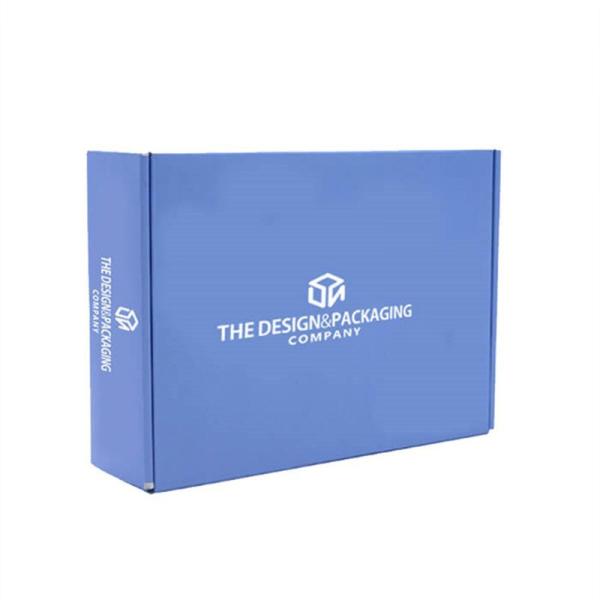 Matt Lamination Corrugated Packaging Box Flute Paper Folding Cardboard Boxes