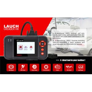 LAUNCH X431 Creader VIII 8 full obd2 Code Reader Scanner tester ENG/ABS/SRS/AT +