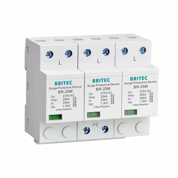 BR-25M 3P Class I spd Surge Protector Remote Signaling Function lightning