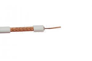 RG59 Micro CCTV Coaxial Cable Stranded Copper Conductor with 95% CCA Braiding
