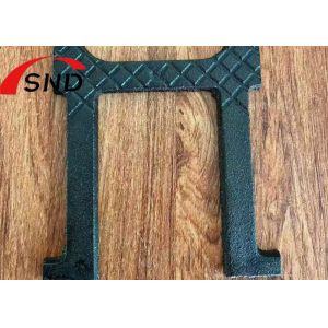 China Rigid Threaded Cast Iron Manhole Ladder Step with Enhanced Stability and Triangle Shape on sale