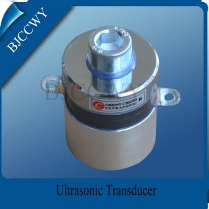  80khz Piezoelectric Ultrasound Transducer / High Power Ultrasonic Transducer Manufactures
