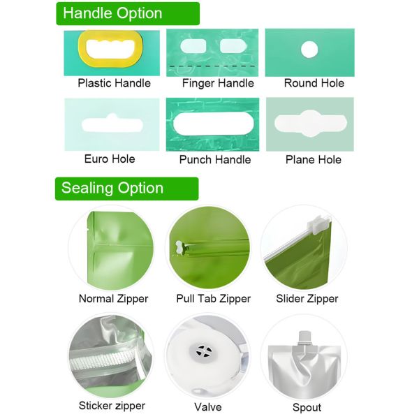 Biodegradable Zip Lock Bag Compostable Zipper Bag Recyclable Fruit Vegetable Food Packaging Bag