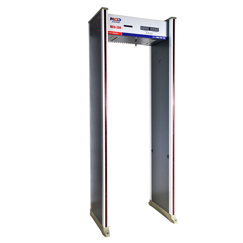 Super Sensitivity Visual Alarms Walk Through Gate for Government Security Manufactures