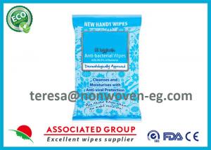  Hygienic Sanitizing Hand Wipes Individually Wrapped Dermatologically Approved Manufactures