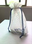 Custom Drawstring Bags For Gift , Double Layers Small Drawstring Bags