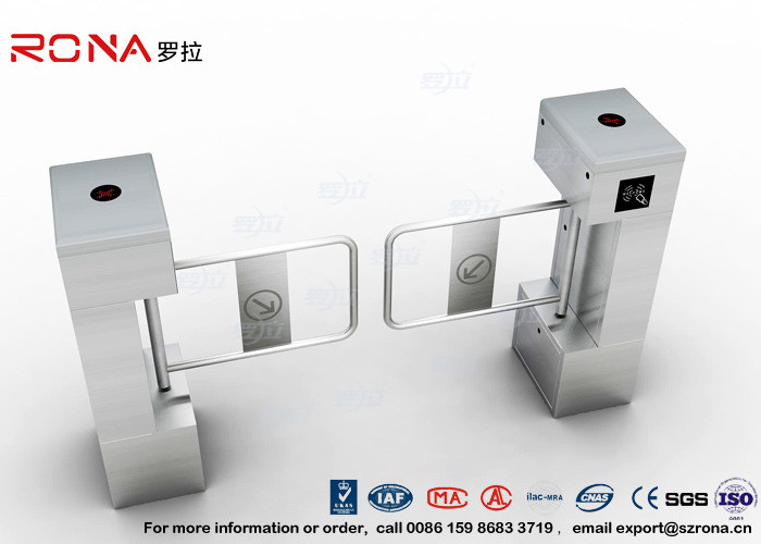 Buy cheap RFID Biometric Swing Barrier Gate Bank Bridge Access Control Turnstile from wholesalers