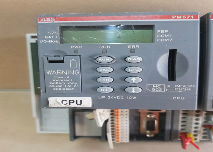  ABB PM571-V14x 1SAP130100R0200 AC500,Prog.Logic Controller 64kB Manufactures