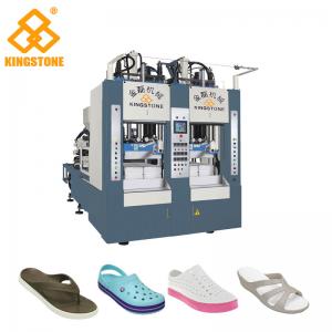 China 8 Stations Shoe Sole Making Machine Production Line For EVA Slipper / Sandals / Boots on sale