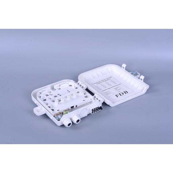 Indoor / Outdoor Wall Mounted Distribution Box Termination FTTH Optical Enclosure