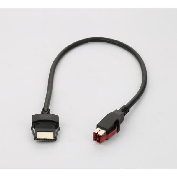 24V To 1X8P Printer Cable 12V 24V PoweredUSB Cable