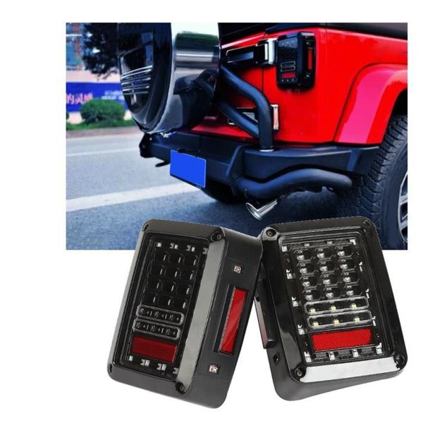 Reverse Led Replacement Tail Lights , Smoked Led Flush Mount Tail Lights
