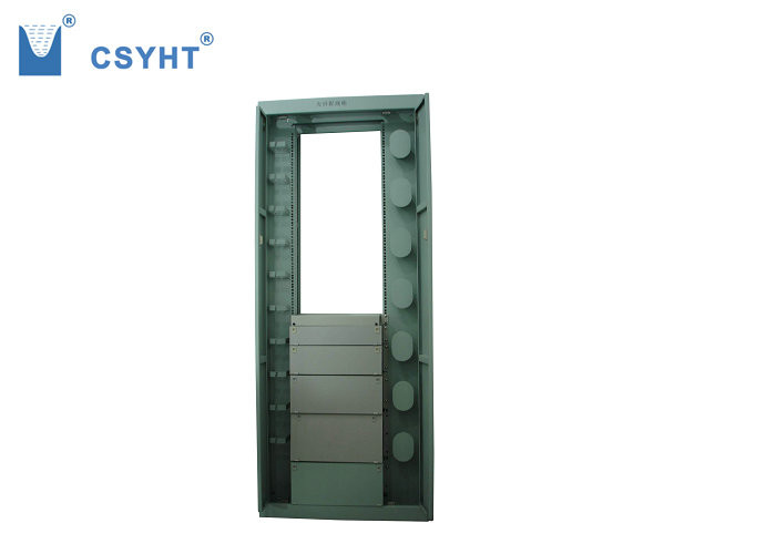  Front Two Small Doors Optical Fiber Distribution Frame 2M 35U Height ODF Load Patch Panels Manufactures