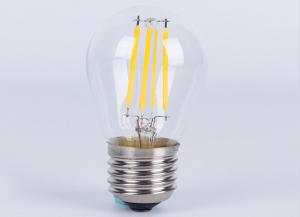  G45 Filament LED bulb light  220V clear/milky glass LED incandescent bulbs for indoor lightings Manufactures