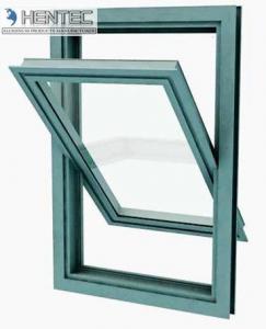 Powder Painted  Aluminum Window Extrusion Profiles 6063 Green Manufactures