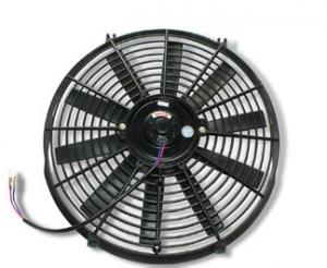  120w 14 Inch Universal Radiator Cooling Fan Plastic Material In Black Manufactures