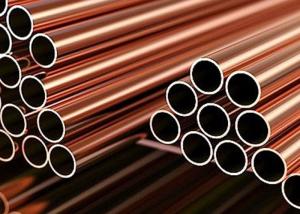  ASTM B 111 C 70600 Copper Alloy Pipe Heat Exchanger Tubes Round Shape Manufactures