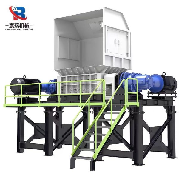 Large Dual-Shaft Shredders Are Specialized Equipment Designed for Processing Solid Waste