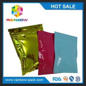  Custom printed foil laminated mini k mylar bag for medicine pills tamper evident zip lock plastic bags Manufactures