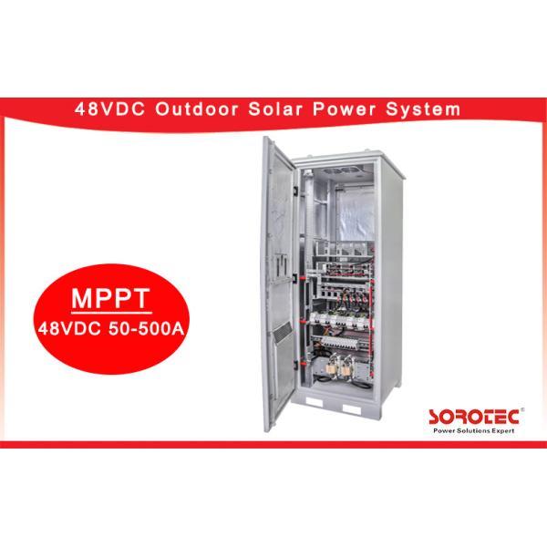 Quality Modular 48V DC Power Supply , Hybrid off grid solar power system For Traffic Lights,Remote Monitoring System Interface for sale