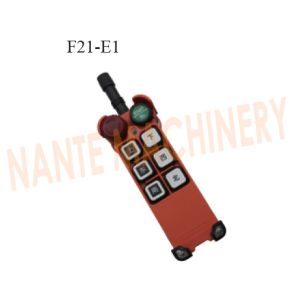Low Power Wireless Hoist Remote Control with IP65 Consumption Plastic Transmitte