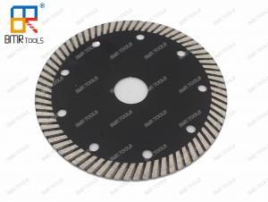 China BMR TOOLS 4.5(114mm) Fine Diamond Turbo Saw Blade Cutter Disc For Granite Marble Quartz Stone Concrete Wet Cutting on sale